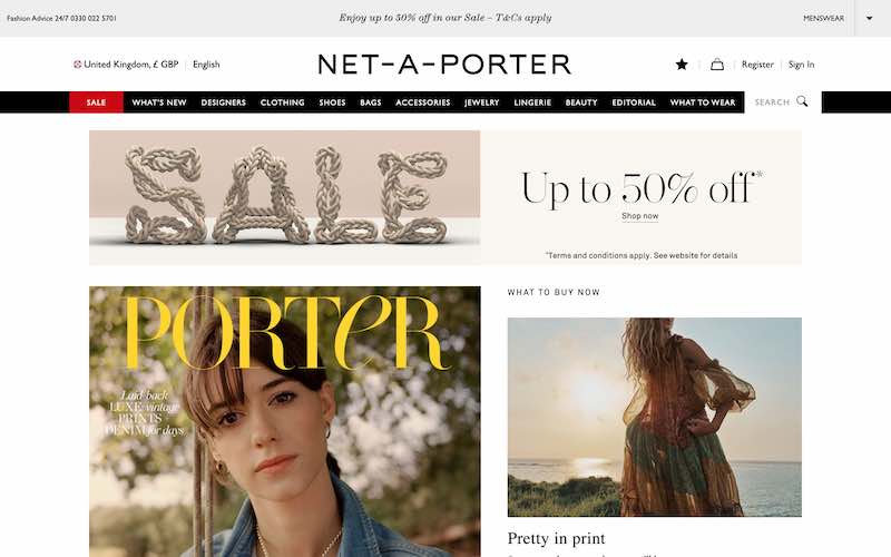 Net-A-Porter Luxury Women's Clothing